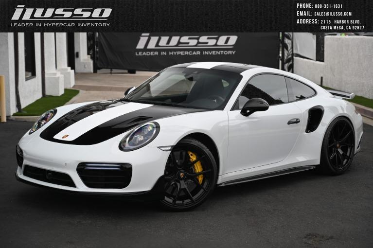 Used 2019 Porsche 911 Turbo S for sale Sold at Ilusso in Costa Mesa CA