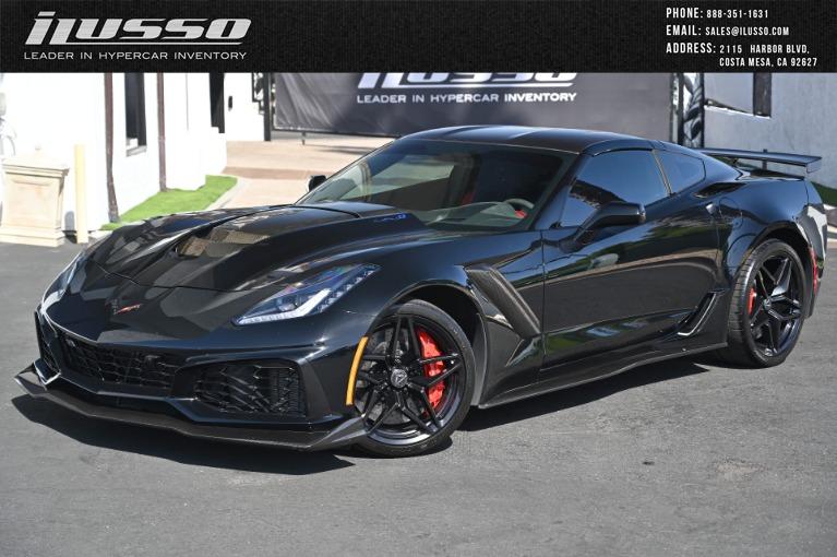 Used 2019 Chevrolet Corvette ZR1 for sale Sold at Ilusso in Costa Mesa CA