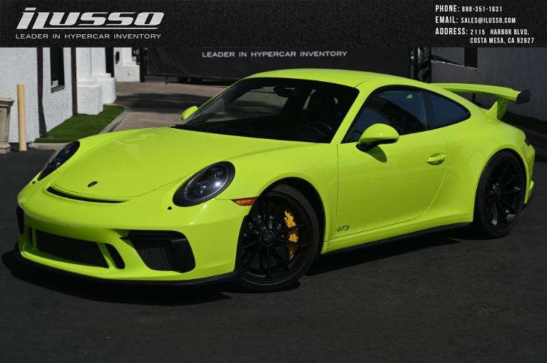 Used 2018 Porsche 911 GT3 for sale Sold at Ilusso in Costa Mesa CA