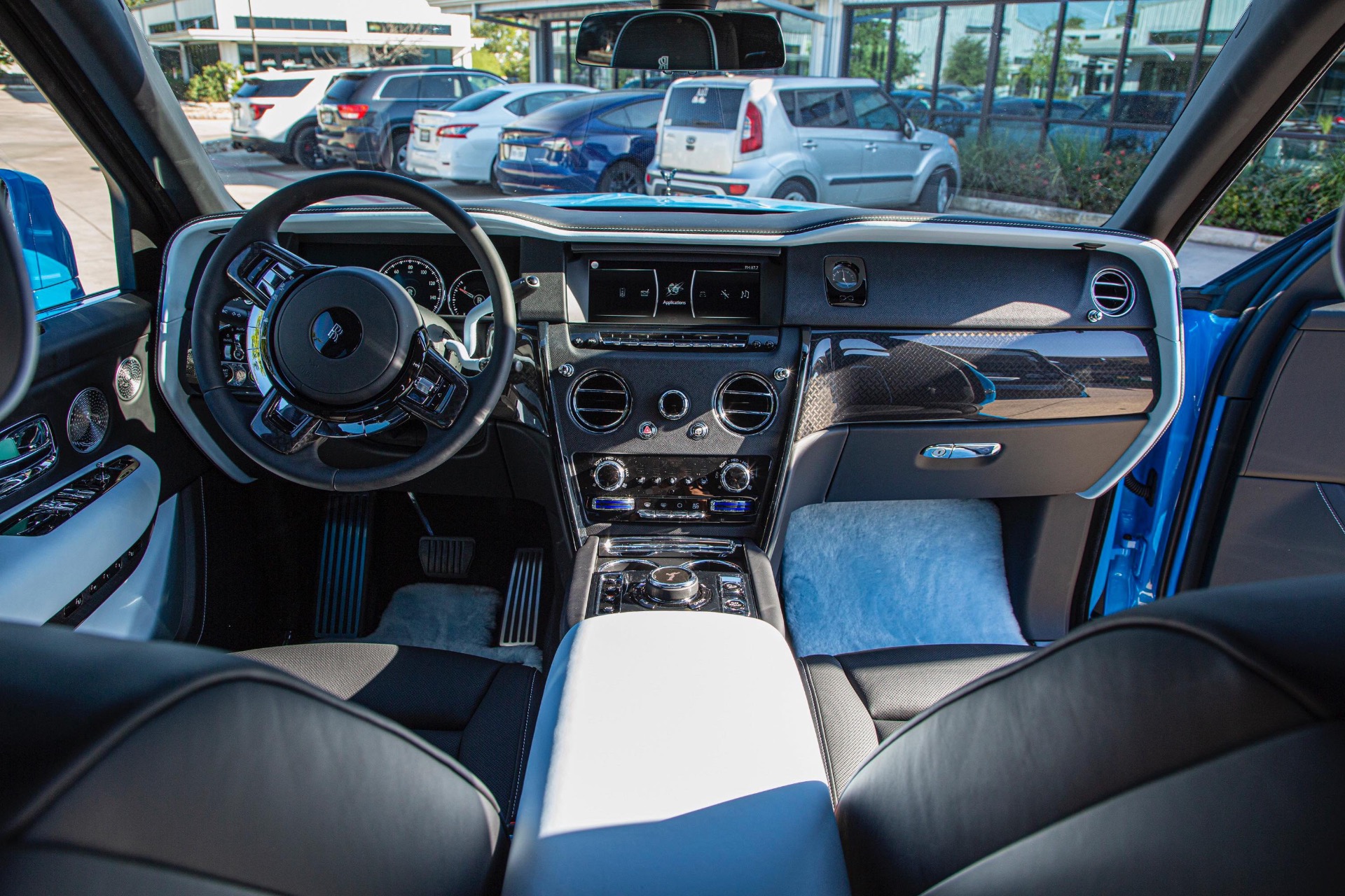 RollsRoyce Phantom VIII English White  Iguazu Blue  Pegasus Automotive   Switzerland  For sale on LuxuryPulse