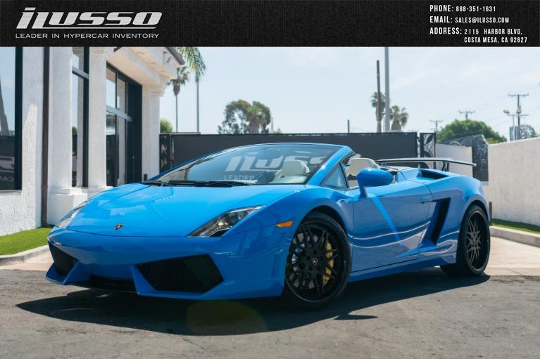 Used 2010 Lamborghini Gallardo LP 560-4 Spyder for sale Sold at Ilusso in Costa Mesa CA