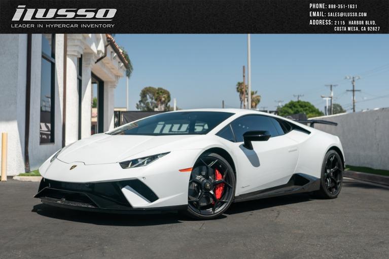 Used 2018 Lamborghini Huracan LP 640-4 Performante for sale Sold at Ilusso in Costa Mesa CA