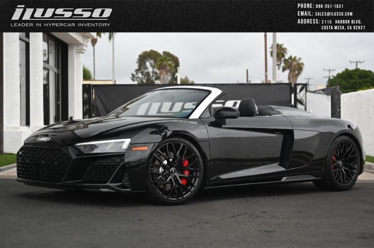 Used 2020 Audi R8 5.2 quattro V10 Spyder for sale Sold at Ilusso in Costa Mesa CA