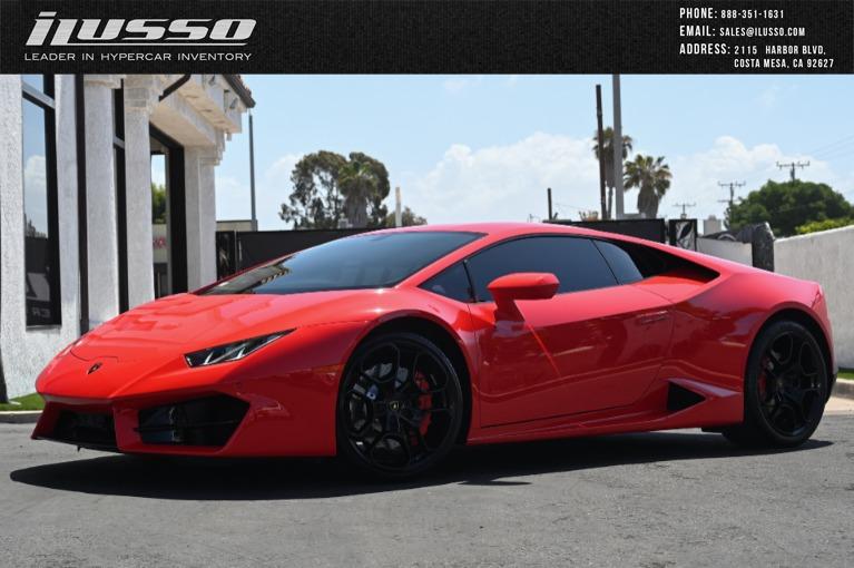 Used 2017 Lamborghini Huracan LP 580-2 for sale Sold at Ilusso in Costa Mesa CA