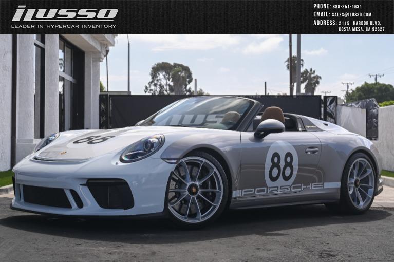 Used 2019 Porsche 911 Speedster Heritage for sale Sold at Ilusso in Costa Mesa CA