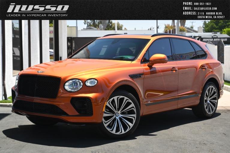 Used 2021 Bentley Bentayga V8 for sale Sold at Ilusso in Costa Mesa CA