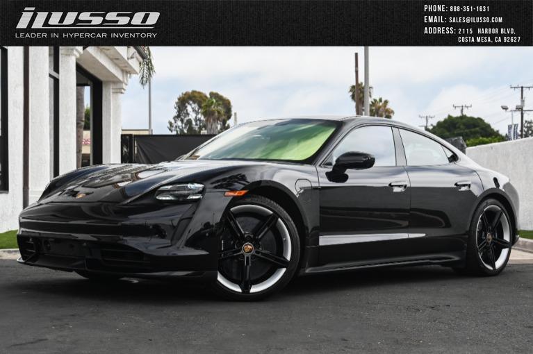 Used 2020 Porsche Taycan Turbo S for sale Sold at Ilusso in Costa Mesa CA