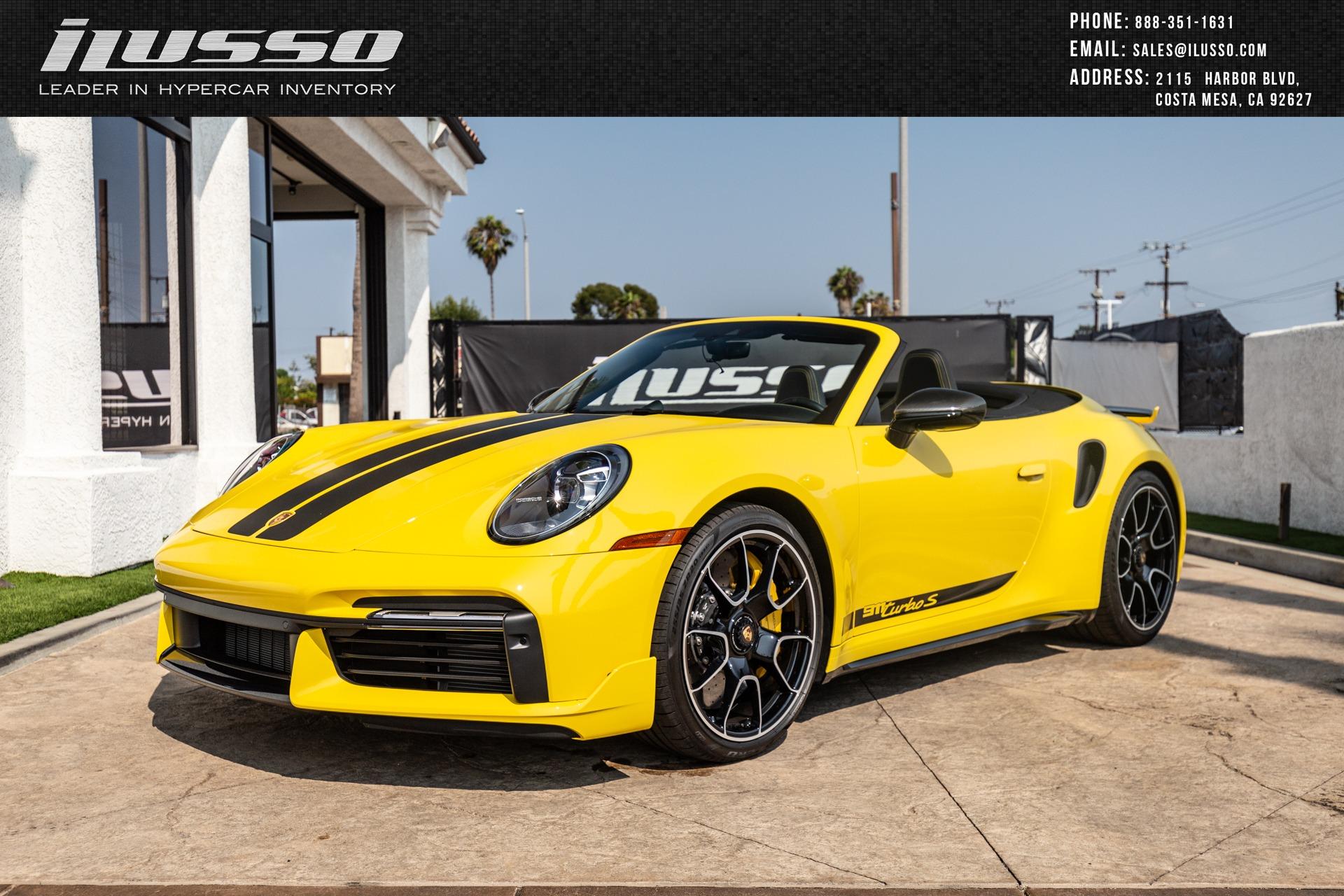Used 2021 Porsche 911 Turbo S For Sale (Sold) iLusso Stock 5567