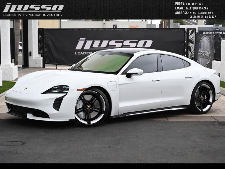 Used 2020 Porsche Taycan Turbo for sale Sold at Ilusso in Costa Mesa CA