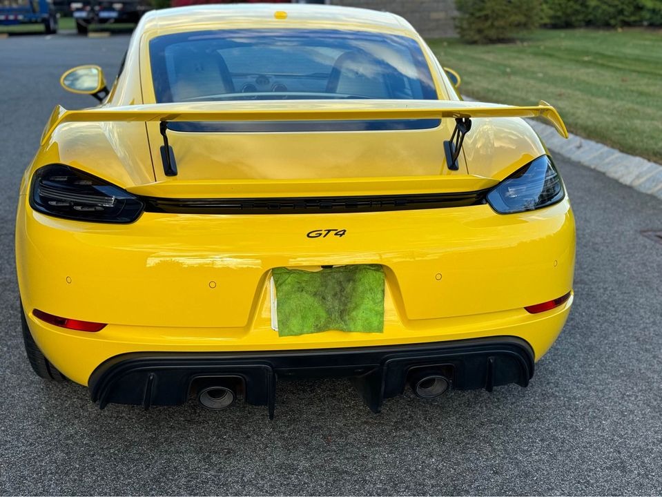 Compatible For Porsche 718 Modified Parts With Carbon Fiber