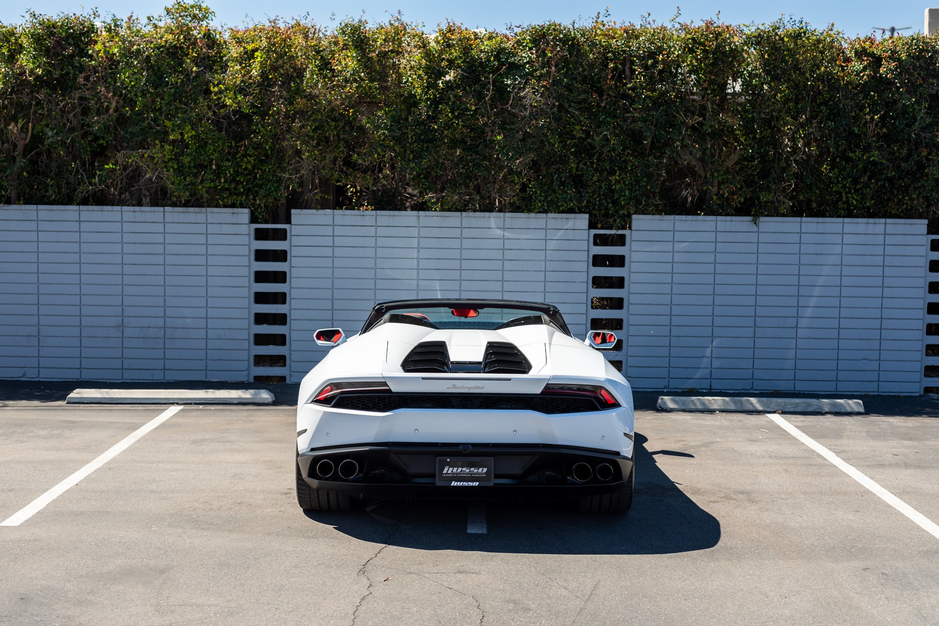 Miniature Looksmart 1/43 – Lamborghini Huracan Spyder – Special White 2017 – Occasion