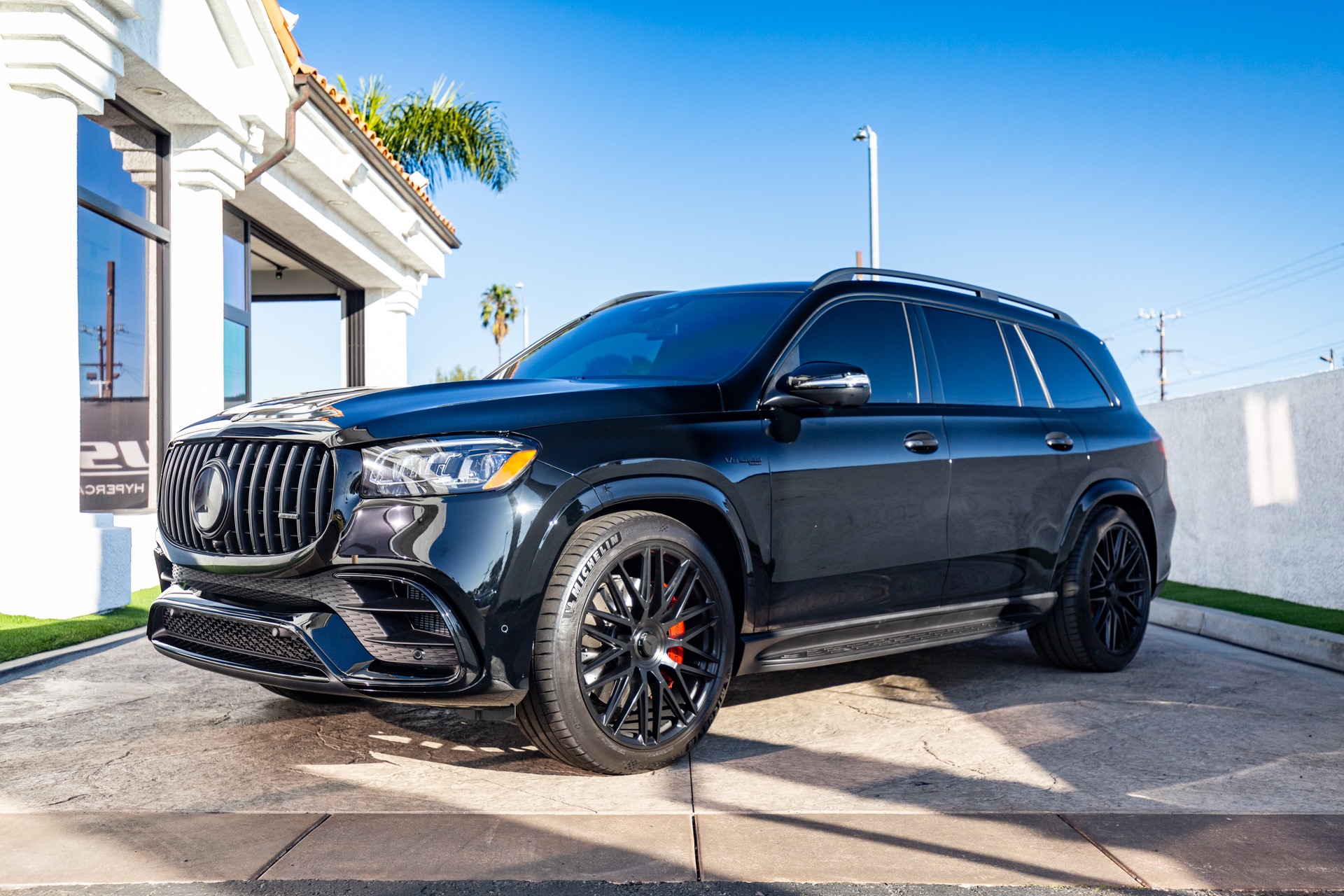Mercedes gls63 на дисках авто