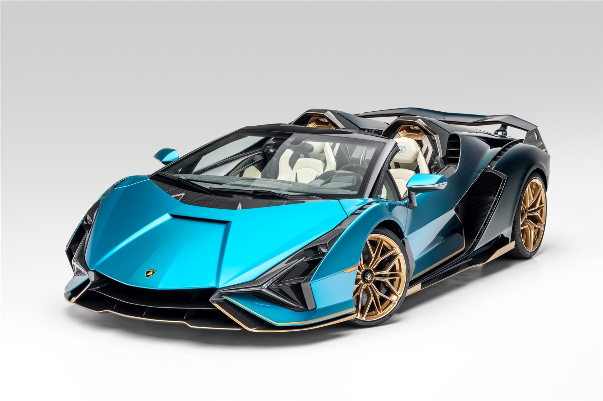 Make Up EM533F 1/43 Lamborghini Sian FKP 37 2019 Yellow EIDOLON LIMITED