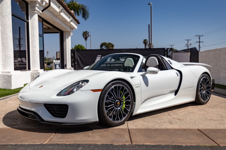 Used 2015 Porsche 918 Spyder for sale $1,750,000 at iLusso in Costa Mesa CA