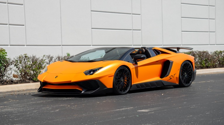 Used 2017 Lamborghini Aventador LP 750-4 SV for sale $650,000 at iLusso in Costa Mesa CA