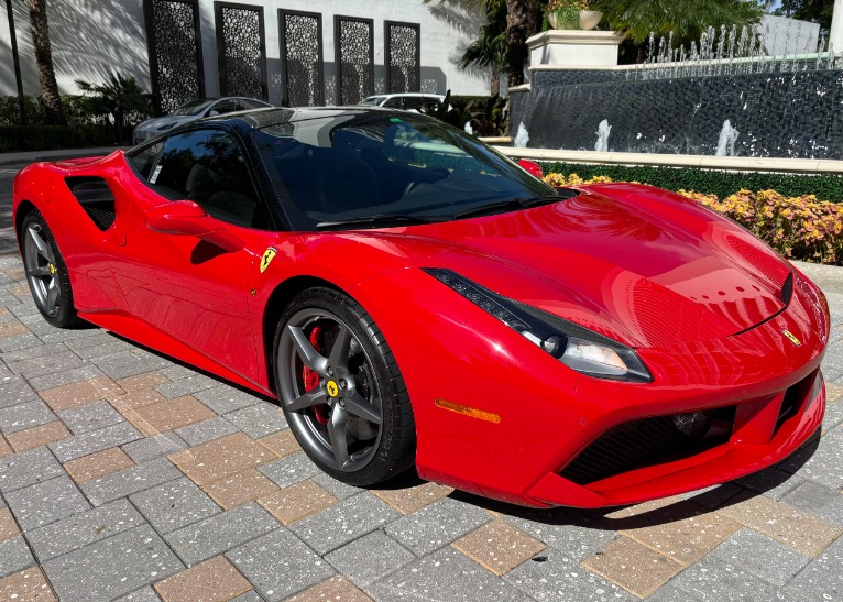 Used 2019 Ferrari 488 GTB for sale $294,900 at iLusso in Costa Mesa CA
