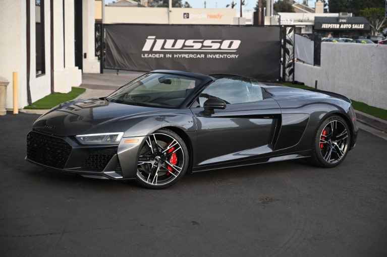 Used 2020 Audi R8 5.2 quattro V10 perform. Spyder for sale Sold at Ilusso in Costa Mesa CA