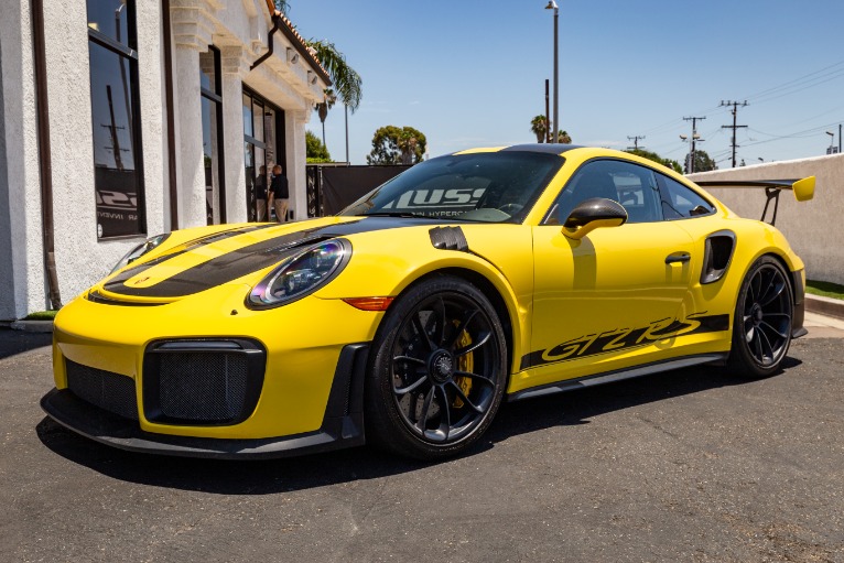 Used 2018 Porsche 911 GT2 RS Weissach for sale $395,900 at iLusso in Costa Mesa CA