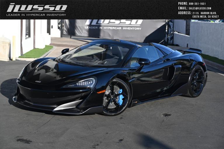 Used 2020 McLaren 600LT Spider for sale Sold at Ilusso in Costa Mesa CA