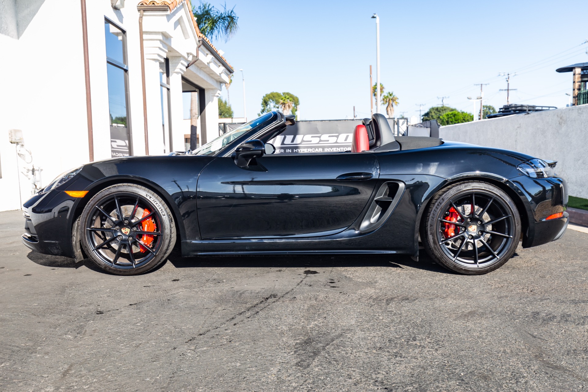 2022 Porsche Boxster Black