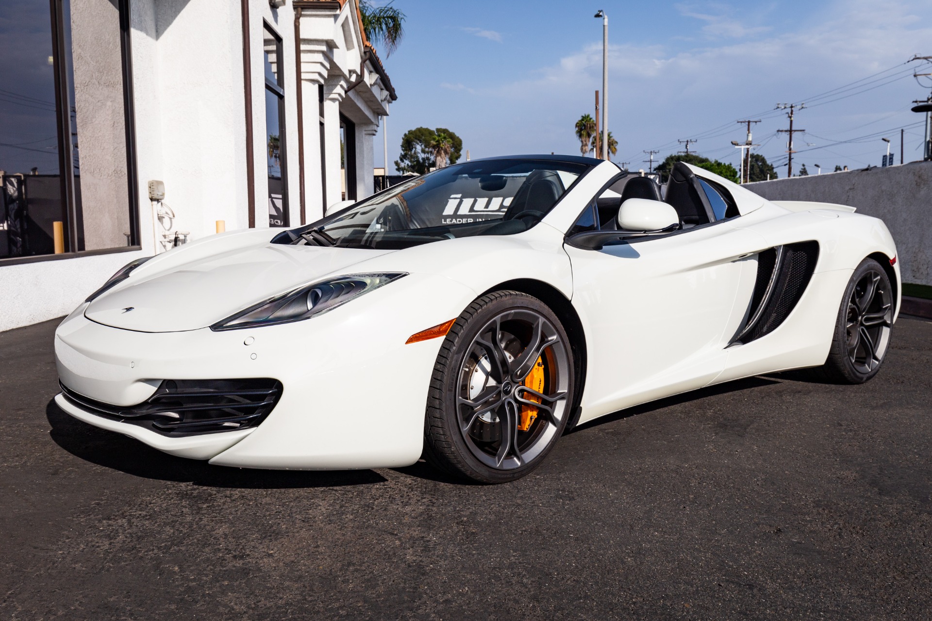 Used 2014 mclaren mp4 12c spider for sale sold ilusso stock 003201