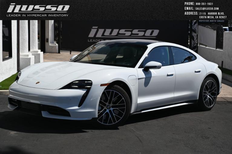Used 2020 Porsche Taycan Turbo for sale Sold at Ilusso in Costa Mesa CA