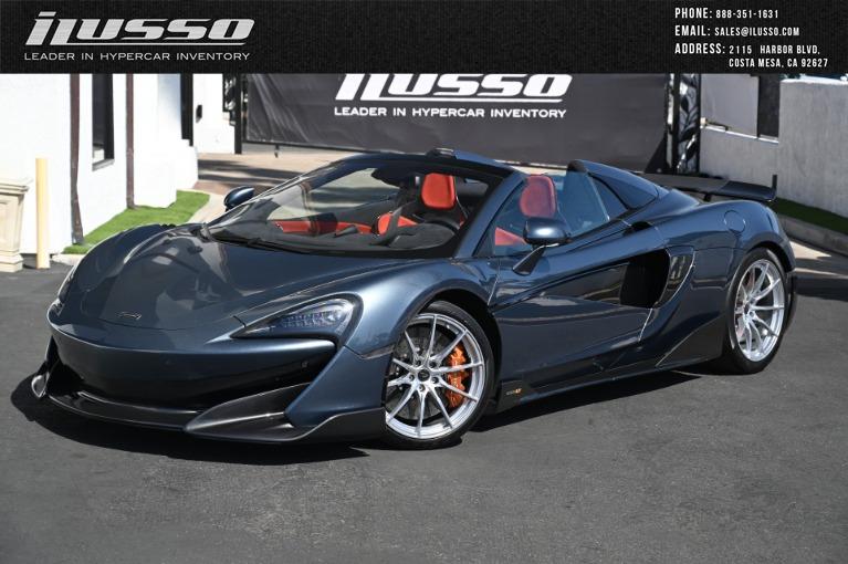 Used 2020 McLaren 600LT Spider for sale Sold at Ilusso in Costa Mesa CA