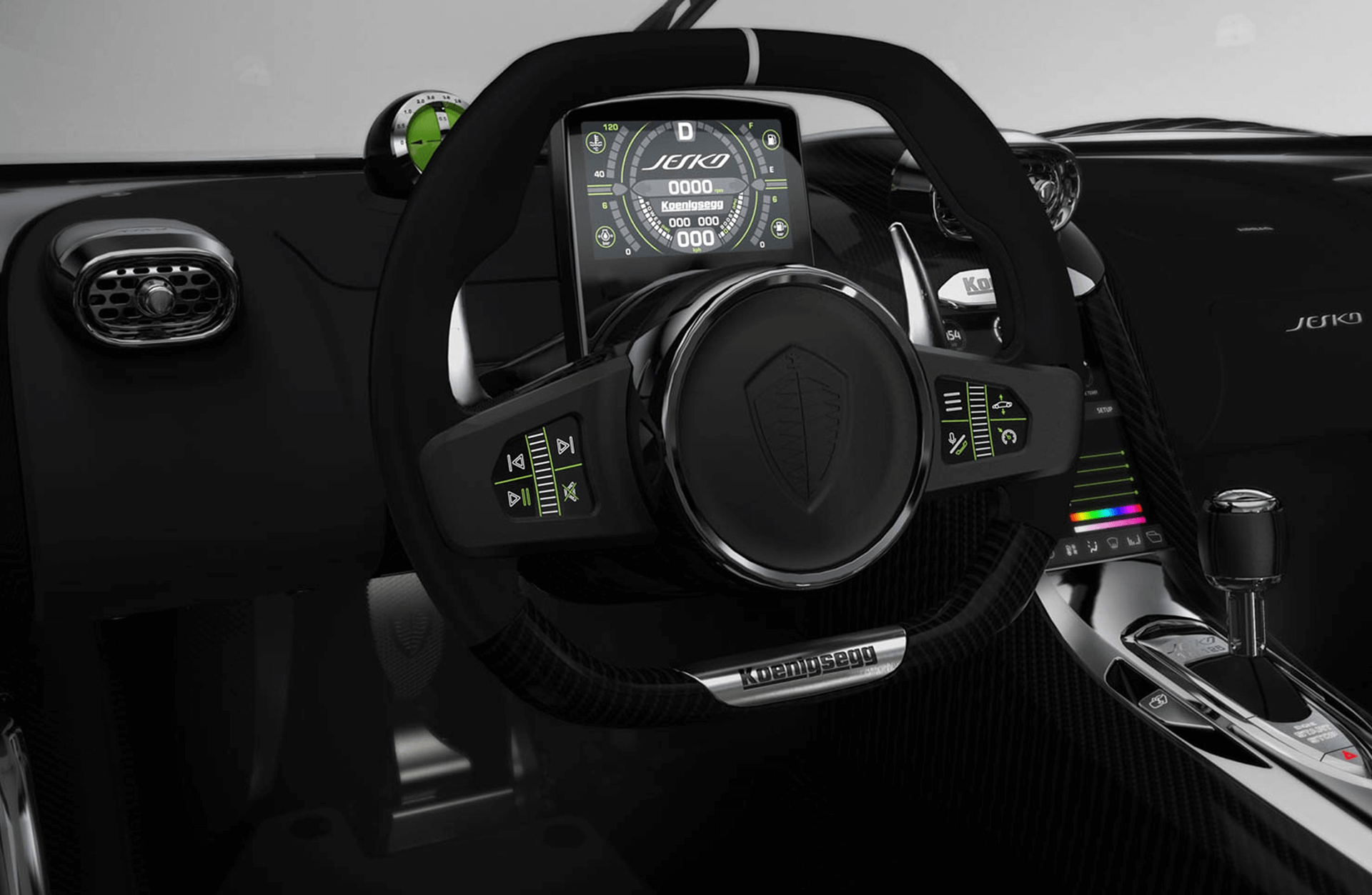 Jesko Car Steering