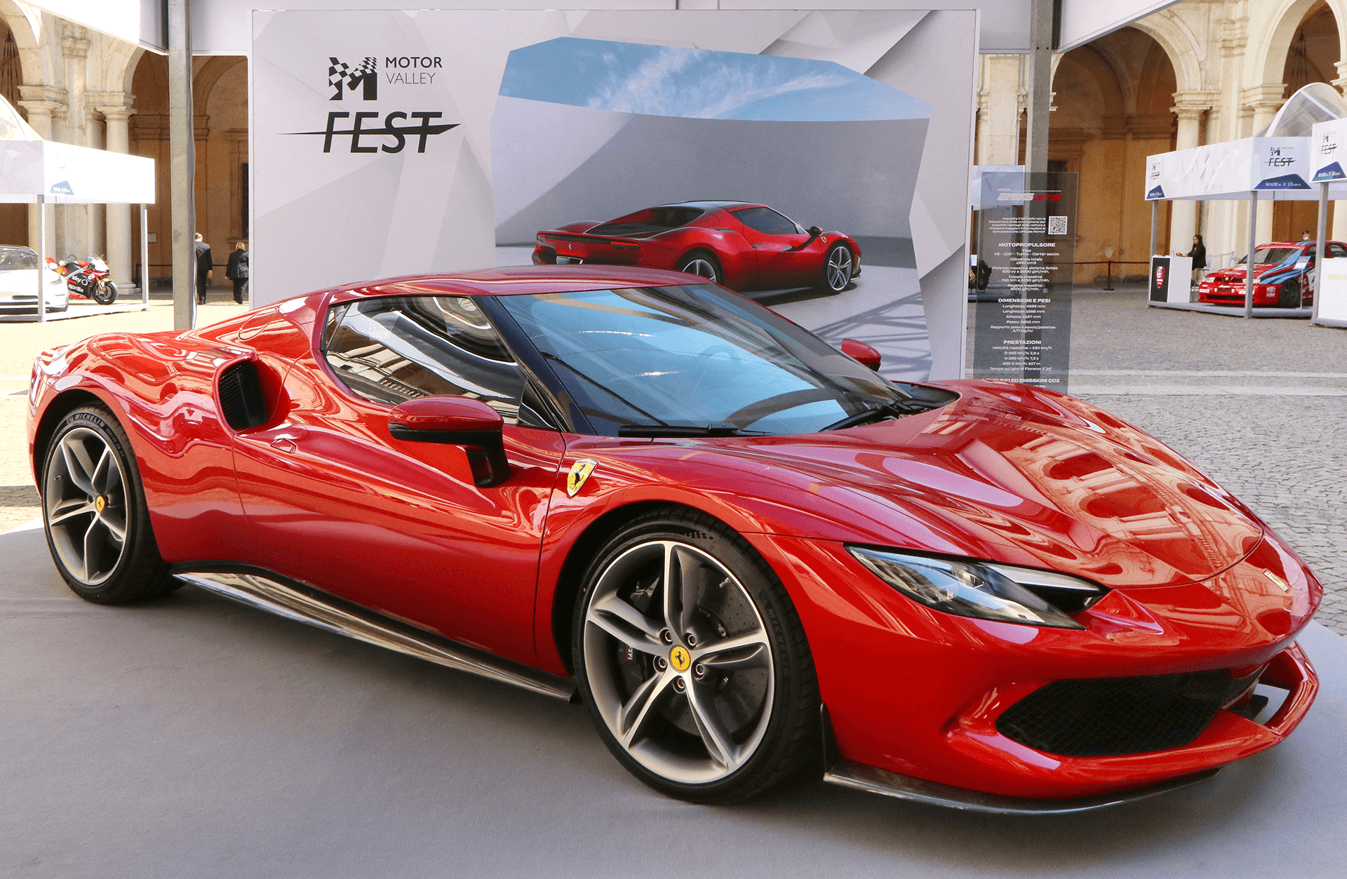 Ferrari 296 GBT sport car